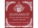 Hannabach 815 XHT RED Nylon Strings for classical guitar, red (extra hard tension)  