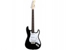 Squier By Fender Bullet Strat w/ Tremolo. Rosewood Fretboard Black električna gitara električna gitara