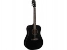 Fender CD-60. Black. Spruce Top. Nato Back/Sides