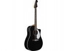 Fender Sonoran SCE. Cutaway. Black w/Match Headstock. Solid Spruce Top. Fishman akustična gitara akustična gitara