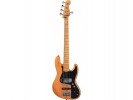 Fender Marcus Miller Jazz Bass V (5-String). Maple Fretboard. Aged Natural bas gitara bas gitara