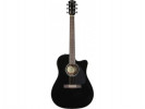 Fender CD-140 SCE. Black. Cutaway. Solid Spruce Top. Mahog' Back/Sides. Fishman akustična gitara akustična gitara