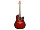 Ovation AE128-RRB Ruby Red Burst. S/Shallow Bowl. OP-4B akustična gitara akustična gitara