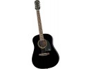 Epiphone DR-100 Ebony Ch Hdwe Ebony Chrome