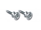Gibson Strap Buttons - Aluminum (2/Pkg) Natural
