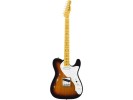 RASPRODAJA - premium klasa gitare FENDER American Vintage '69 Telecaster Thinline. Maple Fretboard. 2-Color Sunburst električna gitara električna gitara