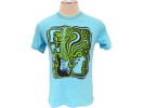 Fender STRAT FACE TEE AQUA XL 
