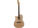Fender Sonoran SCE. Left Hand. Cutaway. Natural. Solid Spruce Top. Fishman w/Tuner akustična gitara akustična gitara