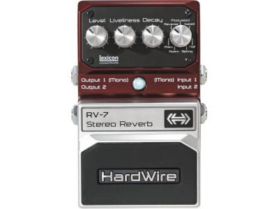 DigiTech HSR1 HardWire Stereo Reverb - RV-7 