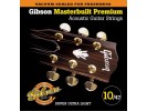 Gibson PRIBOR Masterbuilt Premium Phosphor Bronze .010-.047 Acou Bronze