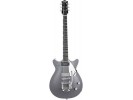Gretsch G5246T Double Jet with Bigsby® Walnut Stain / Silver Sparkle Top