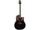Ovation CC44S Celebrity Deluxe Solid Top  Black