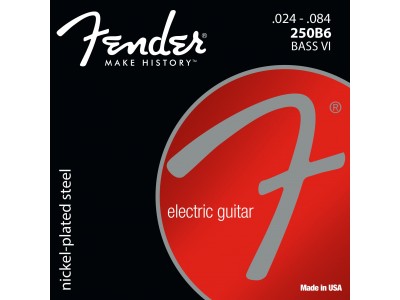 Fender PRIBOR Super 250 Bass VI Strings. 250B6 Gauges .024/.034/.044/.056/.072/.084 Fender PRIBOR Super 250 Bass VI Strings. 250B6 Gauges .024/.034/.044/.056/.072/.084
