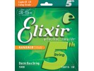 Elixir Electric Bass Nickel Plated Steel Singles with NANOWEB Coating (5th String, .130) Light B/long scale