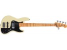 Fender Marcus Miller Jazz Bass® V (5-String), Maple Fingerboard, Vintage White *