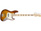 Fender American Elite Jazz Bass Ash, Maple Fingerboard, Tobacco Sunburst