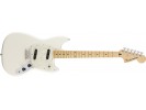 Fender Mustang, Maple Fingerboard, Olympic White električna gitara električna gitara