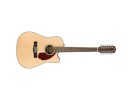 Fender CD-140SCE-12 with Case, Natural