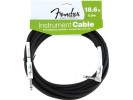 Fender PRIBOR Performance Series Instrument Cable, 18.6', Angled, Black