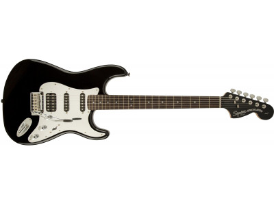 Squier By Fender BLACK AND CHROME STANDARD STRATOCASTER® HSS Squier By Fender BLACK AND CHROME STANDARD STRATOCASTER® HSS