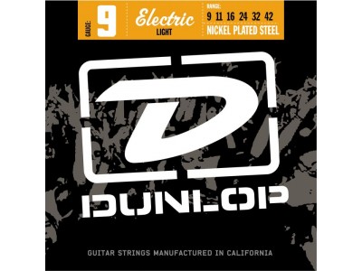 Jim Dunlop DEN0942 EL-NKL LIGHT 6/Set Jim Dunlop DEN0942 EL-NKL LIGHT 6/Set