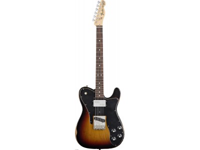 Fender Road Worn '72 Telecaster Custom - RW - 3 Tone Sunburst ** ROAD WORN 72 Telecaster Custom Fender Road Worn '72 Telecaster Custom - RW - 3 Tone Sunburst ** ROAD WORN 72 Telecaster Custom