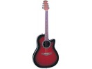 Ovation AE127-RRB Ruby Red Burst. Mid Bowl. OP-4B akustična gitara akustična gitara