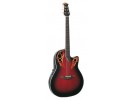 Ovation AE147-RRB Ruby Red Burst. Mid Bowl. OP-4B akustična gitara akustična gitara