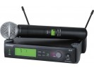 Shure SLX24E/SM58 Includes SLX2/SM58 Handheld Transmitter with SM58 Microphone