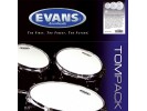 Evans TOMPACK: G2 CLEAR - FUSION