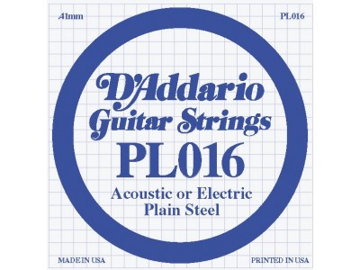 D'Addario PL016 D'Addario PL016