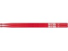 Vic Firth 5A in red with NOVA imprint palice za bubnjeve