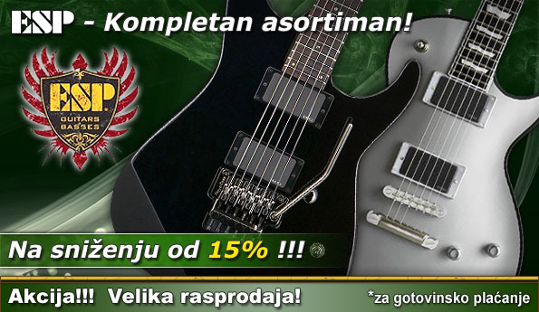 ESP Novogodišnja Rasprodaja | Mitros Music Akcije