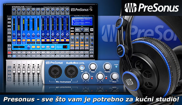 Presonus studijska oprema | Mitros Music muzički instumenti