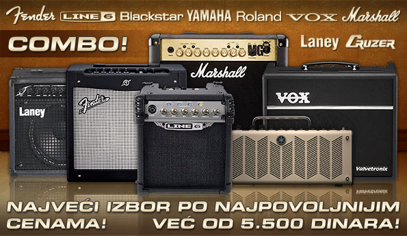 Solid-state combo gitarska pojačala | Combo pojačala za gitaru | Pojačala za električne gitare | Gitare | Mitros Music muzički instumenti