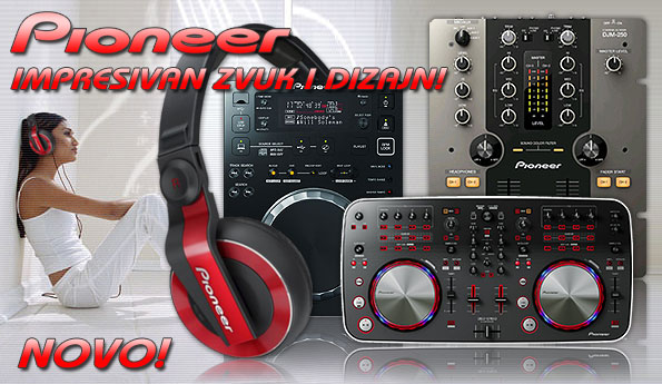 Pioneer CDJ 350 CDJ 850 DJM 250 K HDJ 500 K| Mitros Music muzički instumenti