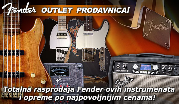 Fender i Squier RASPRODAJA | Mitros Music Akcije