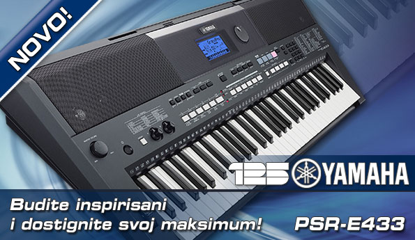 Yamaha PSR-E433 aranžerska klavijatura