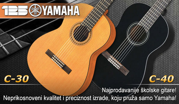 Yamaha C30 C40 C70 klasična gitara