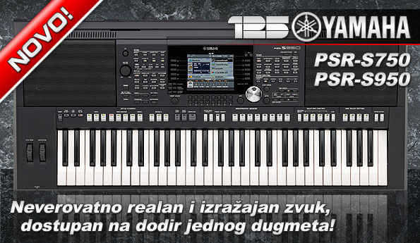 Yamaha PSR-S950 aranžerska klavijatura