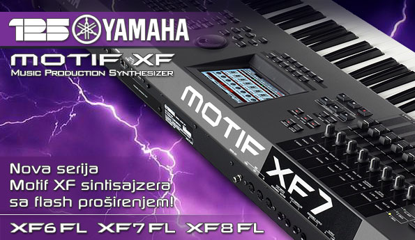 Yamaha MOTIF XF sintisajzer