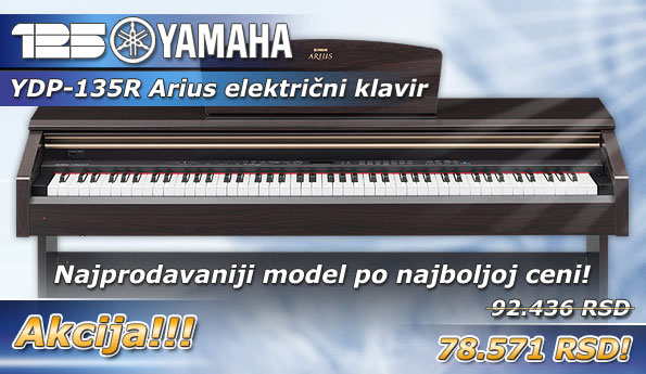 Yamaha YDP 135R | Digitalni piano | Mitros Music muzički instumenti
