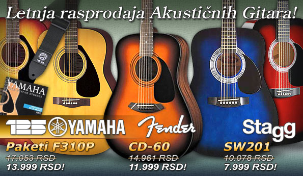 Letnja rasprodaja akusticnih gitara I Akusticne gitare I Mitros Music prodavnica muzickih instrumenata