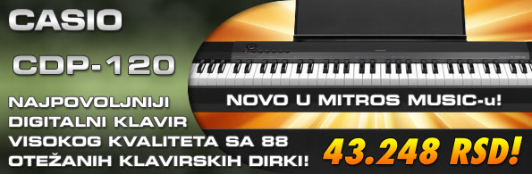 Casio CDP-120 elektriÄni klavir