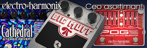 Electro Harmonix efekti za gitare lampe za pojačala