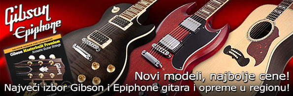 Gibson električne i akustične gitare | Mitros Music muzički instumenti
