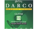 Martin Darco D2100 Phosphor Bronze Acoustic Guitar Strings, Extra Light  