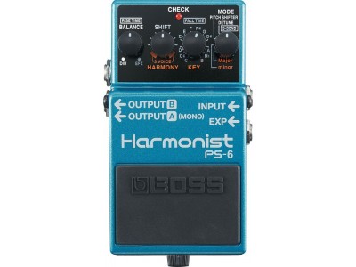 Boss PS-6 Harmonist Pitch Shifter Guitar Effects Pedal  