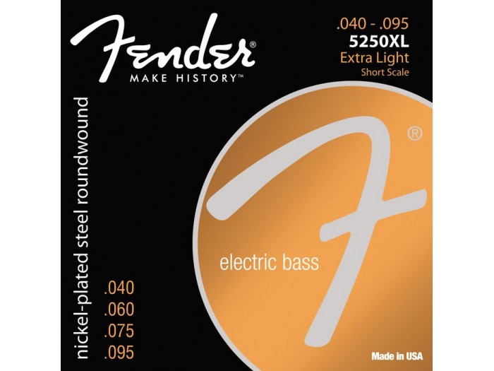 Fender PRIBOR Super 5250 Bass Strings. NickelPlated Steel Roundwound