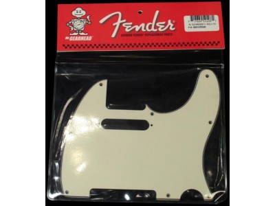 Fender Pickguard. Tele©. 8 Hole Vintage Style Mount. 1-Ply. Mint Green 